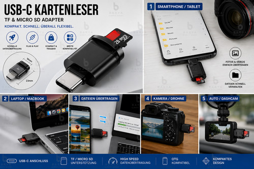 Usb kartenleser micro sd - kartenleser,