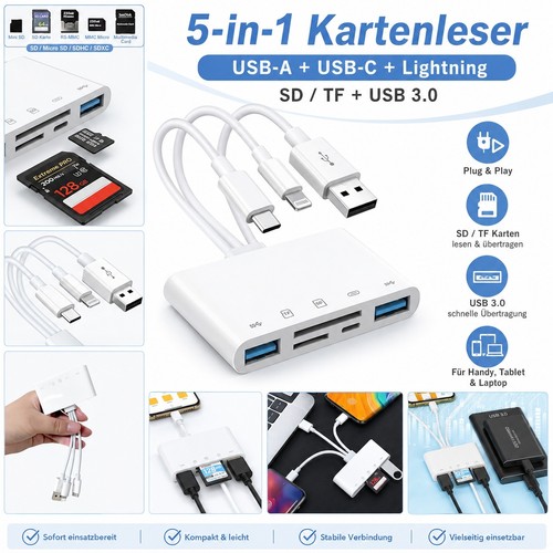 Speicherkartenleser usb - 1,