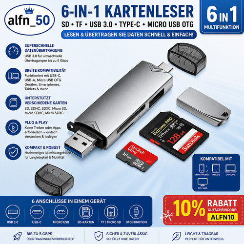 Kartenleser 1 sd - kartenleser,