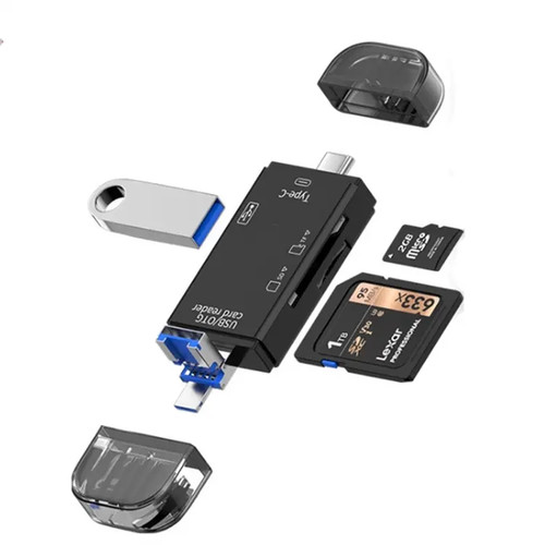 6in1 usb otg kartenleser sd - usb,