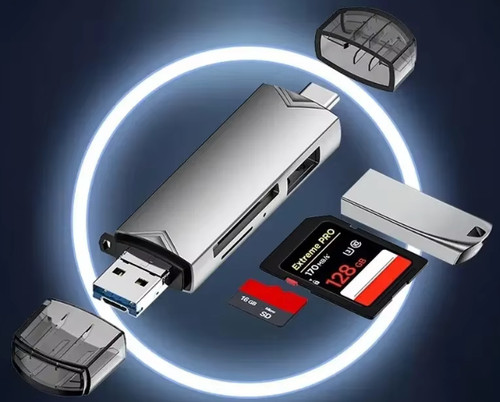Microsd kartenleser 6in1 - sd,